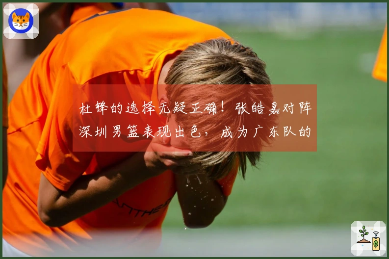 杜锋的选择无疑正确！张皓嘉对阵深圳男篮表现出色，成为广东队的首发三号位！